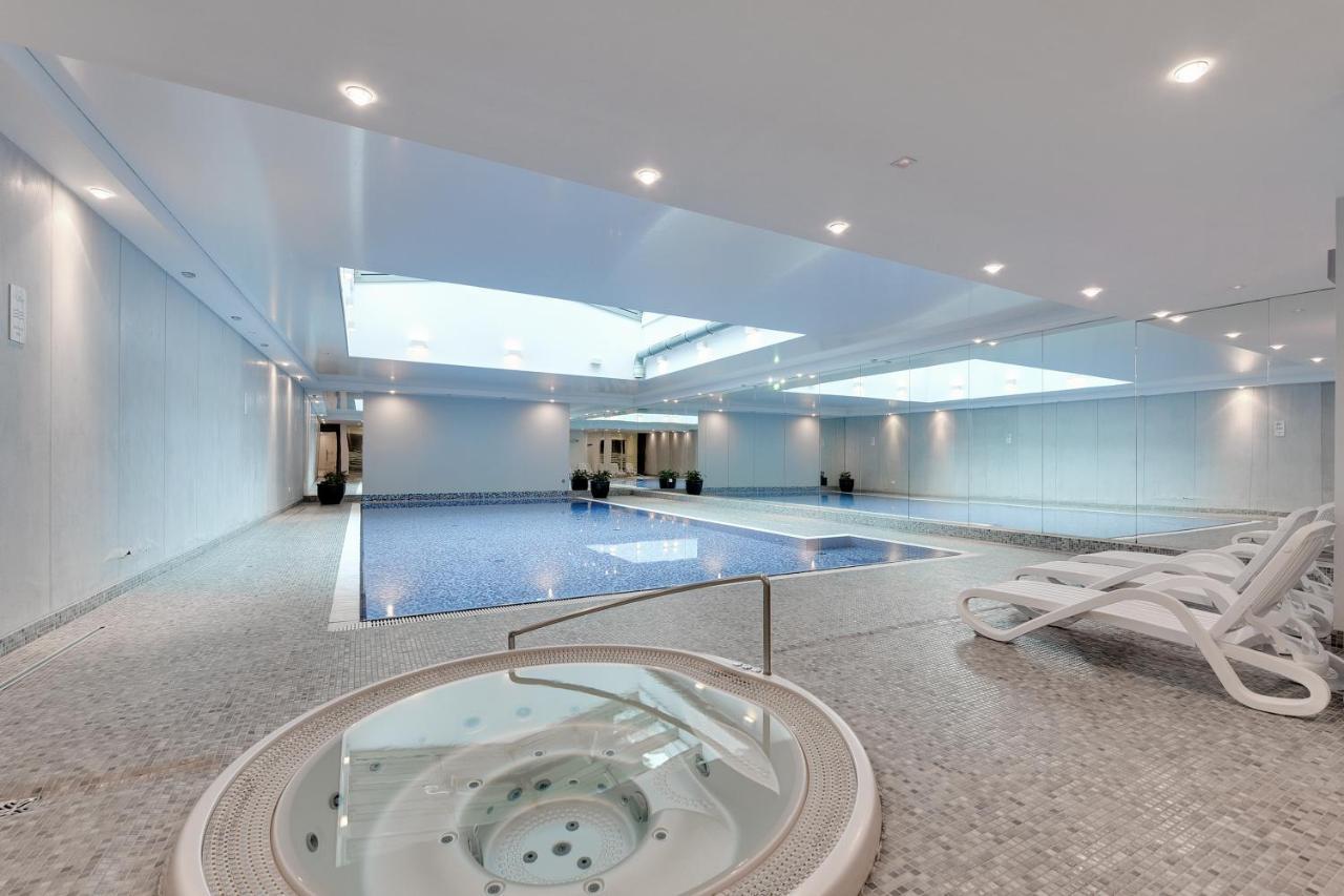 Waterlane Riverside - Spa, Pool, Gym & Parking By Downtown Apartments Gdansk Exterior foto