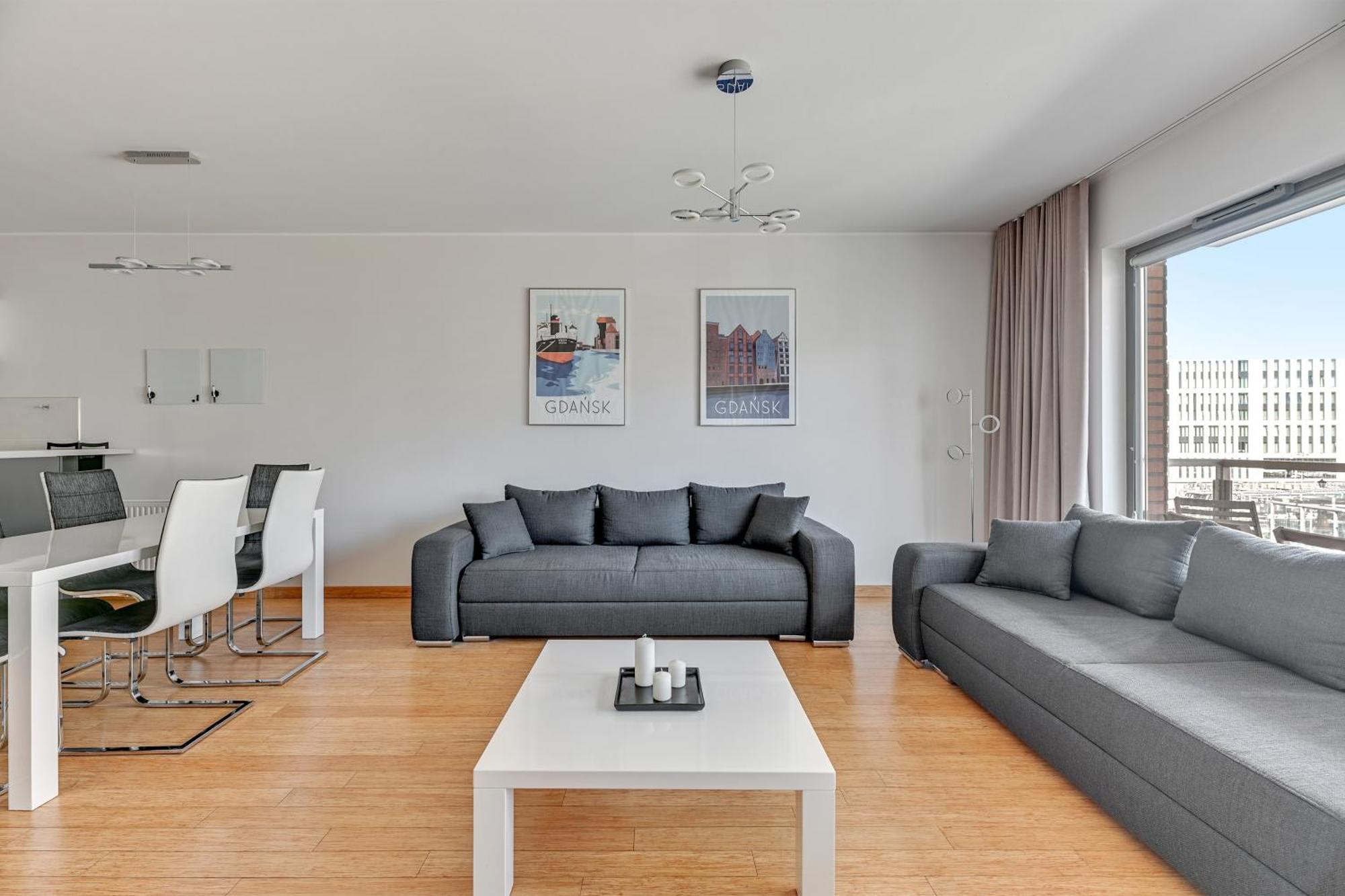Waterlane Riverside - Spa, Pool, Gym & Parking By Downtown Apartments Gdansk Habitación foto