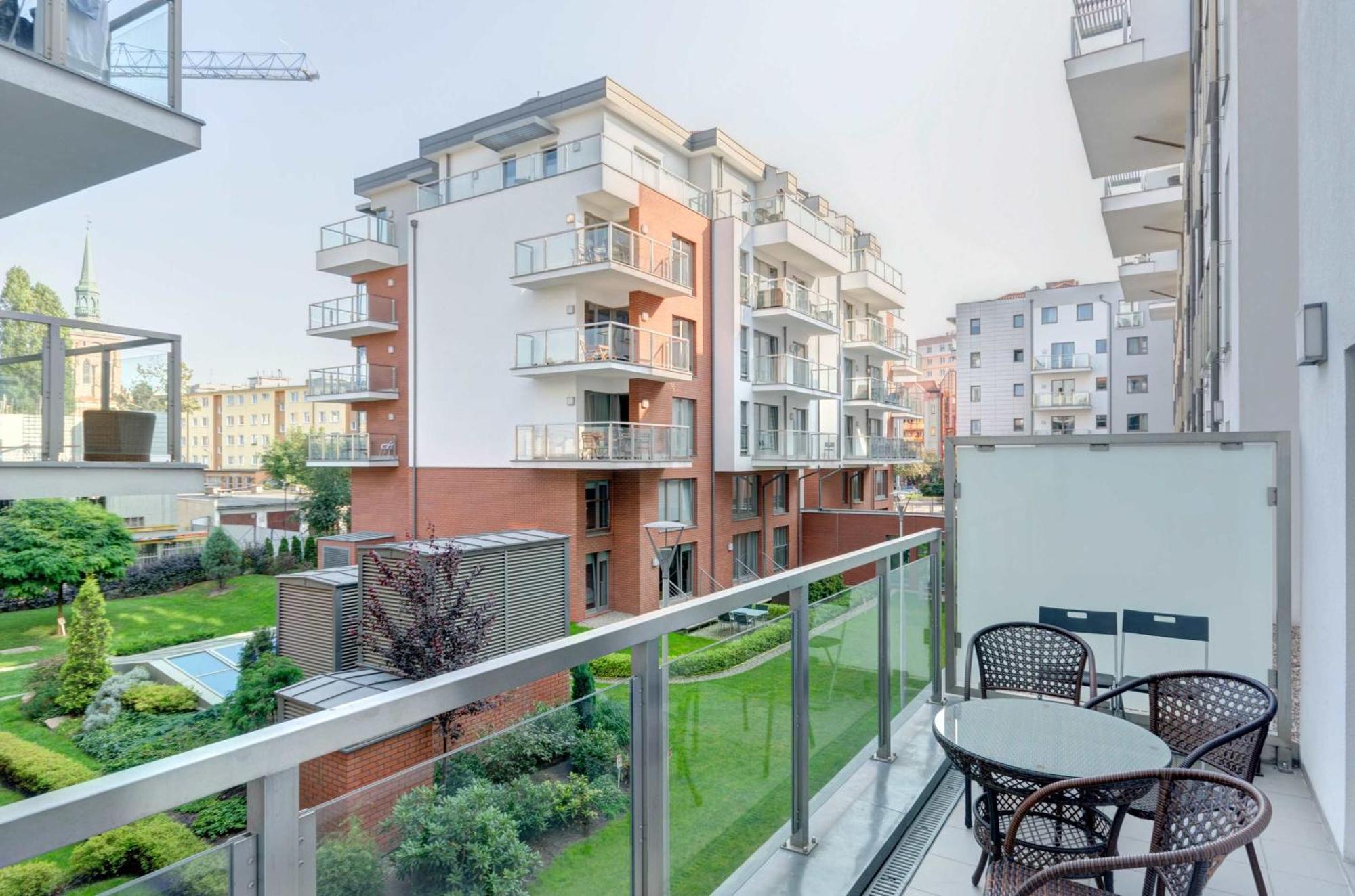 Waterlane Riverside - Spa, Pool, Gym & Parking By Downtown Apartments Gdansk Habitación foto