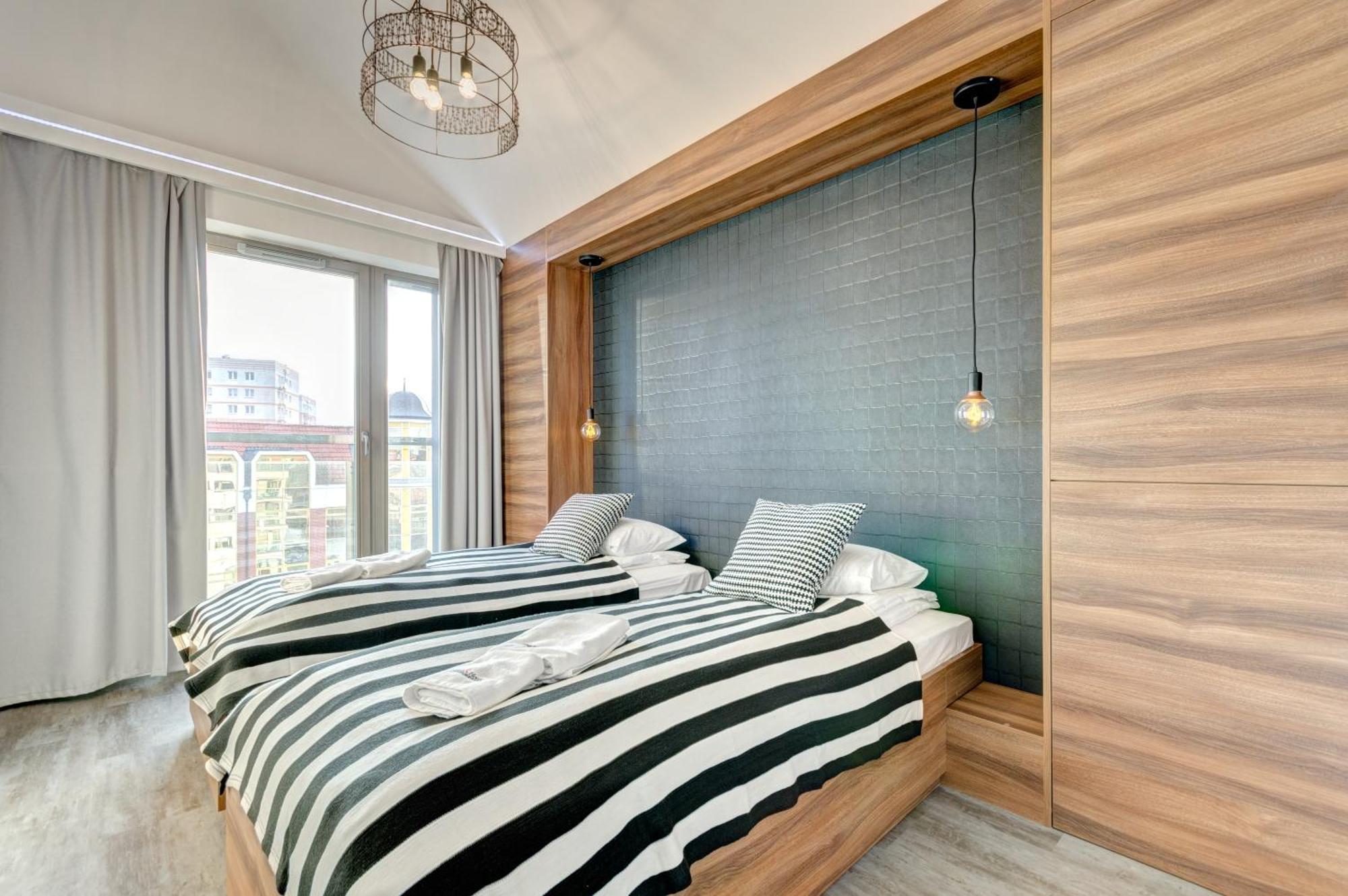 Waterlane Riverside - Spa, Pool, Gym & Parking By Downtown Apartments Gdansk Habitación foto