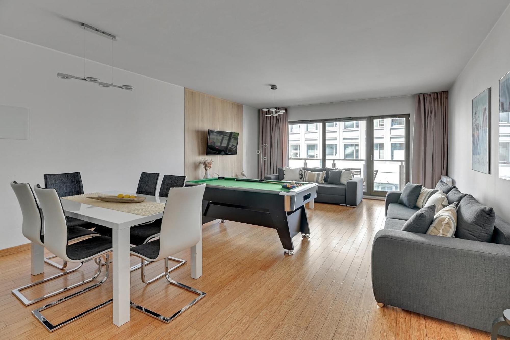 Waterlane Riverside - Spa, Pool, Gym & Parking By Downtown Apartments Gdansk Habitación foto
